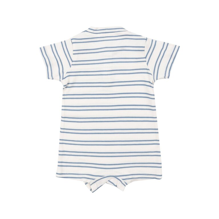 ANGEL DEAR Angel Dear SB Anchor Rib Stripe Henley Shortall