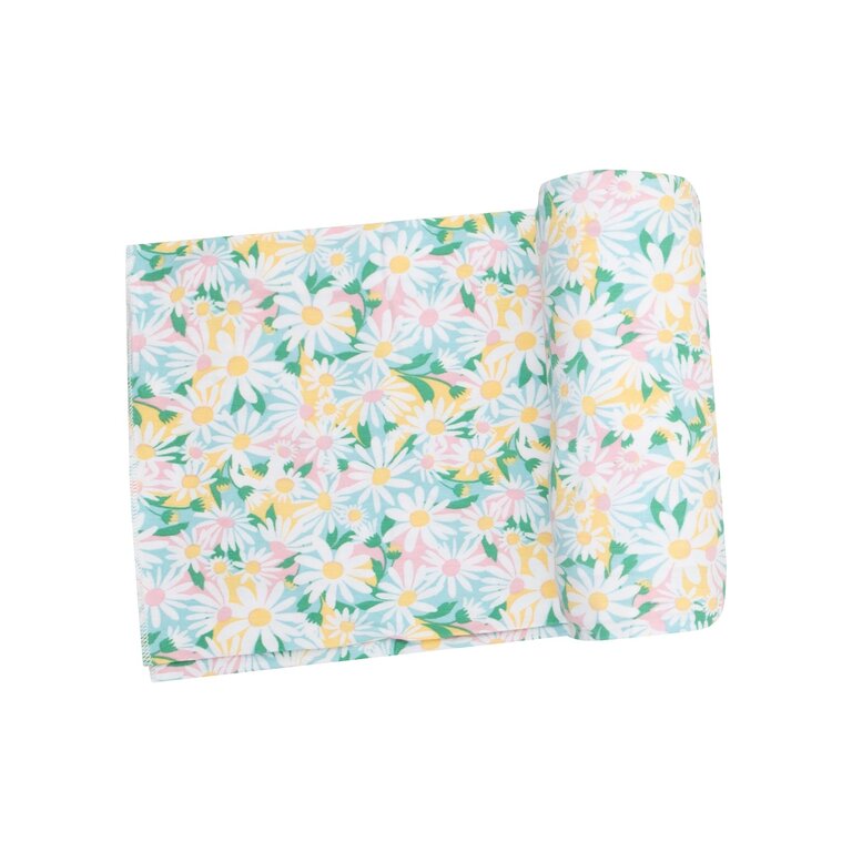 ANGEL DEAR Angel Dear SB Color Fill Daisies Swaddle Blanket