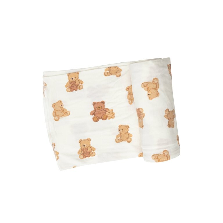 ANGEL DEAR Angel Dear SB Teddy Bears Swaddle Blanket