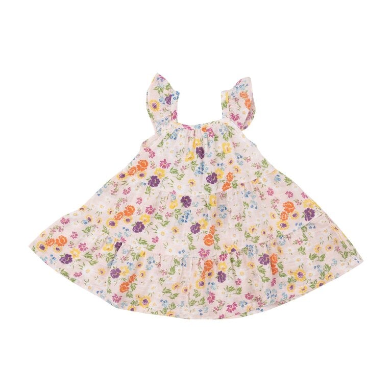 ANGEL DEAR Angel Dear SB Cheery Mix Floral Twirly Sundress