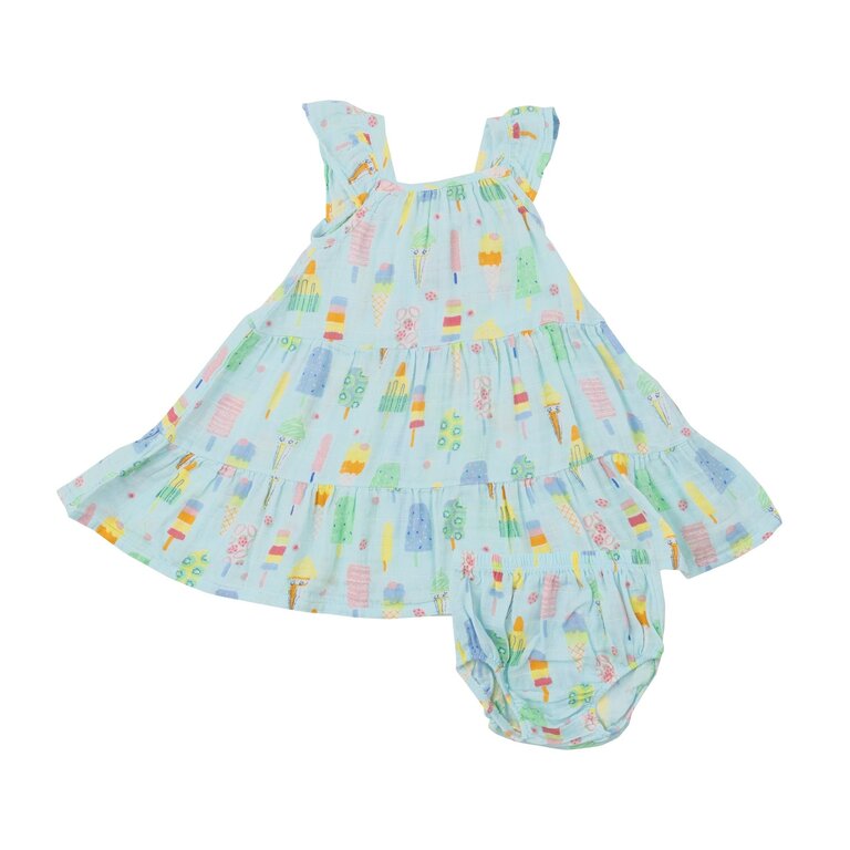 ANGEL DEAR Angel Dear SB Fruit Dream Popsicles Twirly Sundress + DC