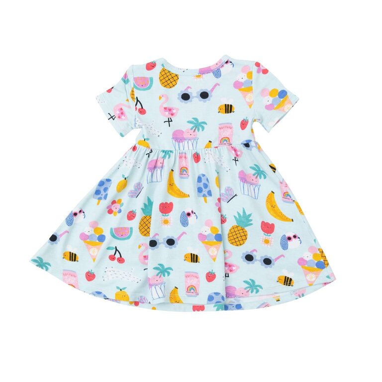 ANGEL DEAR Angel Dear SB Ice Cream Giggles Twirly S/S Dress