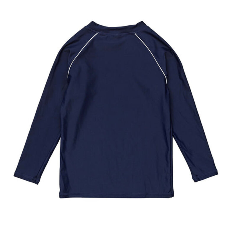 SNAPPER ROCK SNAPPER ROCK NAVY SUSTAINABLE LS RASH TOPNAVY