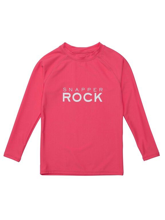 SNAPPER ROCK SNAPPER ROCK ROCKING RED LS RASH TOPRED