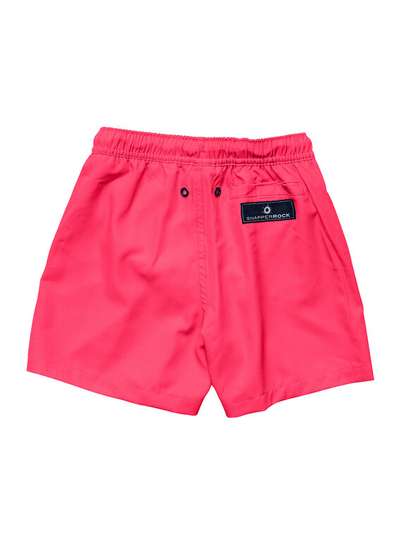 SNAPPER ROCK SNAPPER ROCK VINTAGE RED COMFORT LINED SWIM SHORTRED