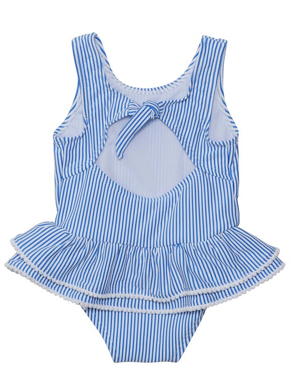 SNAPPER ROCK SNAPPER ROCK PARISIAN SUMMER SKIRT SWIMSUITBLUE / WHITE