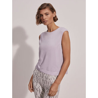 Varley Varley page seamless crop tank orchid petal