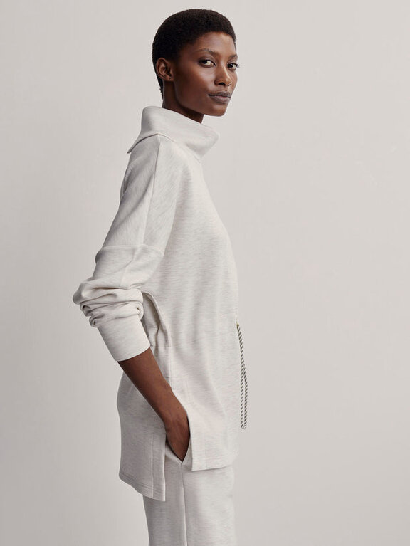Varley Varley Freya Sweat Ivory Marl