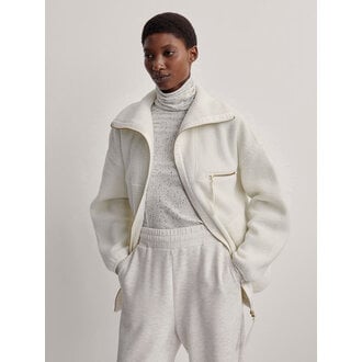 Varley Varley Donley Fleece Jacket Egret
