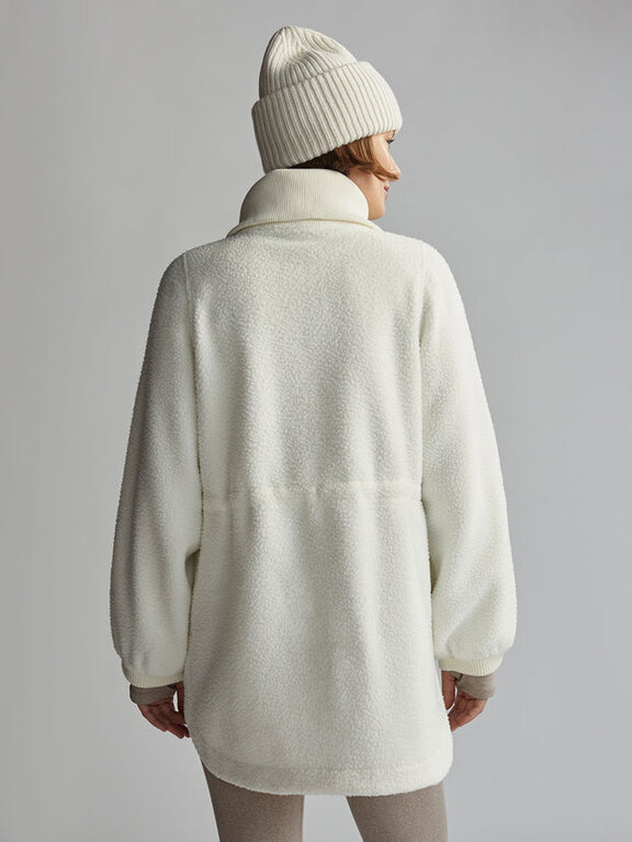 Varley Varley Parnel Half Zip Fleece Egret