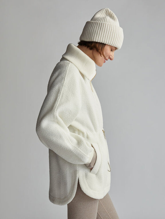 Varley Varley Parnel Half Zip Fleece Egret