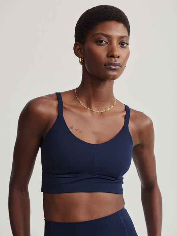 Varley Varley Shape Amber Bra Dark Sapphire