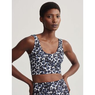 Varley Varley Form Elsie Bra Ink Block Floral