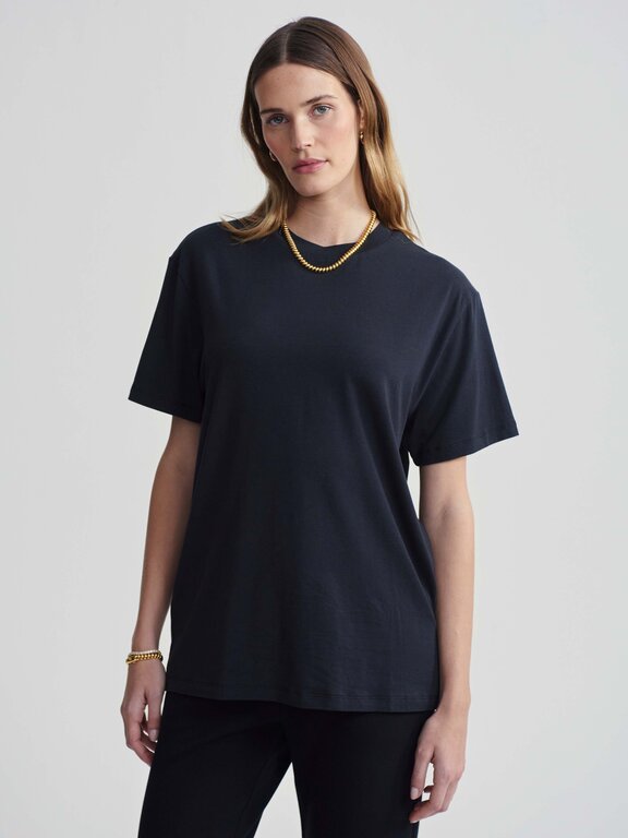 Varley Varley Leighton Boyfriend Tee Black