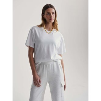 Varley Varley Leighton Boyfriend Tee White