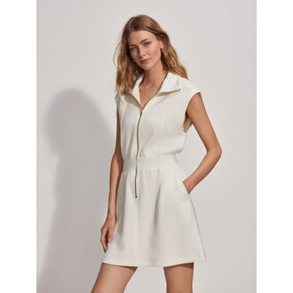 Varley Varley Rosannah Zip Dress Egret