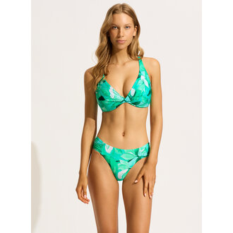 SEAFOLLY Seafolly Wrap Front F Cup Bra Jade