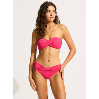 SEAFOLLY Seafolly Twist Band Mini Hipster Pant Raspberry
