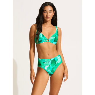 SEAFOLLY Seafolly Ring Front Tank Jade