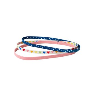 ROCKAHULA ROCKAHULA Rainbow Hearts Elastic Headband Pack