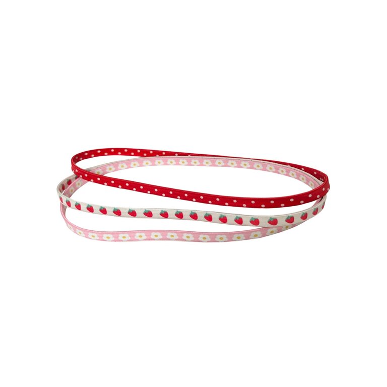 ROCKAHULA ROCKAHULA Strawberry Fair Elastic Headband Pack