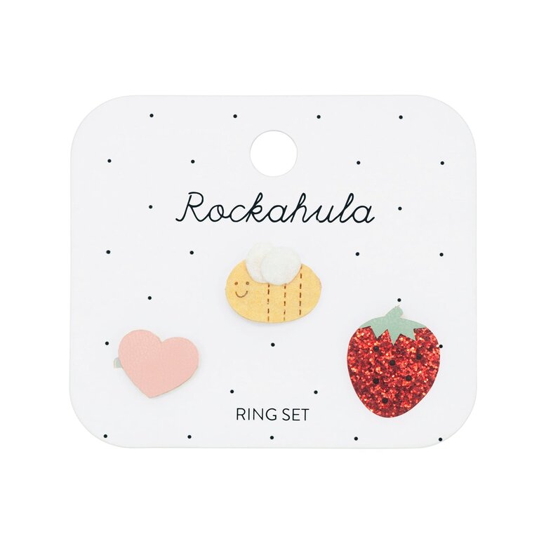 ROCKAHULA ROCKAHULA Strawberry Fair Ring Set