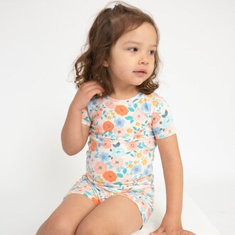 ANGEL DEAR Angel Dear FLOWER CART SHORT LOUNGEWEAR SET