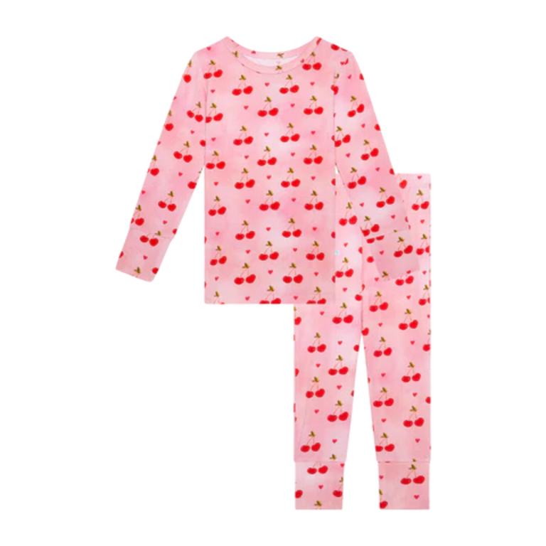 POSH PEANUT Posh Peanut Very Cherry - Long Sleeve Basic Pajama