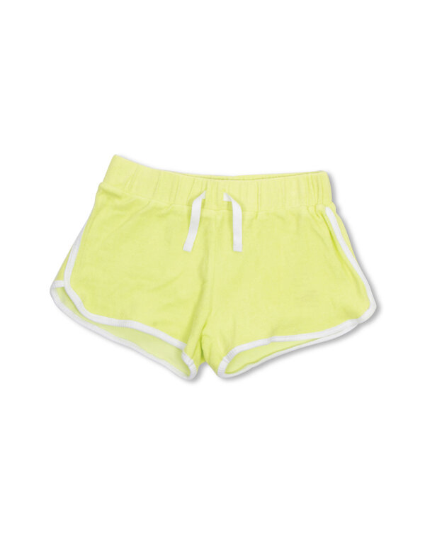 SHADE CRITTERS Shade Critters terry drawstring shorts - citron yellow