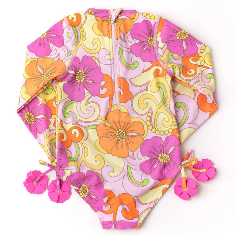 SHADE CRITTERS Shade Critters long slv 1pc -  groovy blooms