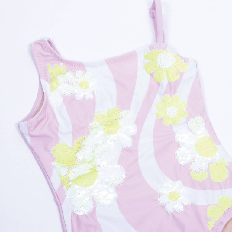 SHADE CRITTERS Shade Critters flip sequin 1pc - lilac daisy swirl purple