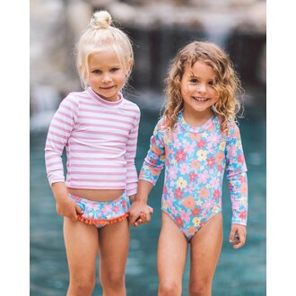 FEATHER 4 ARROW FEATHER 4 ARROW SANDY TOES TWO-PIECE SWIMSUIT PRISM PINK