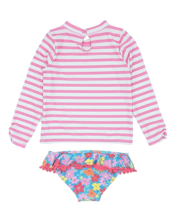 FEATHER 4 ARROW FEATHER 4 ARROW SANDY TOES BABY TWO-PIECE SWIMSUITPRISM PINK