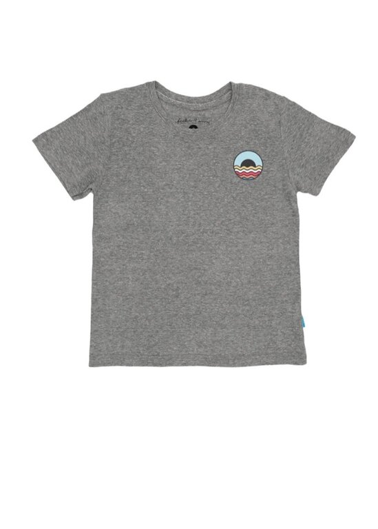 FEATHER 4 ARROW FEATHER 4 ARROW ICON VINTAGE TEE HEATHER GRAY