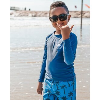 FEATHER 4 ARROW FEATHER 4 ARROW ICON L/S RASH TOP NAVY