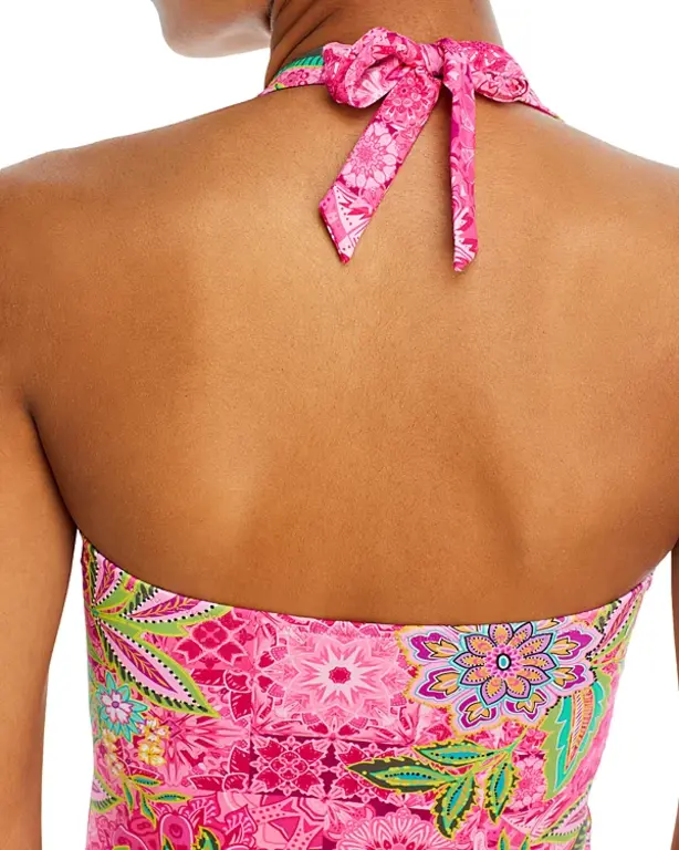 JOHNNY WAS JOHNNY WAS FLAMINGO TWIST ONE PIECE