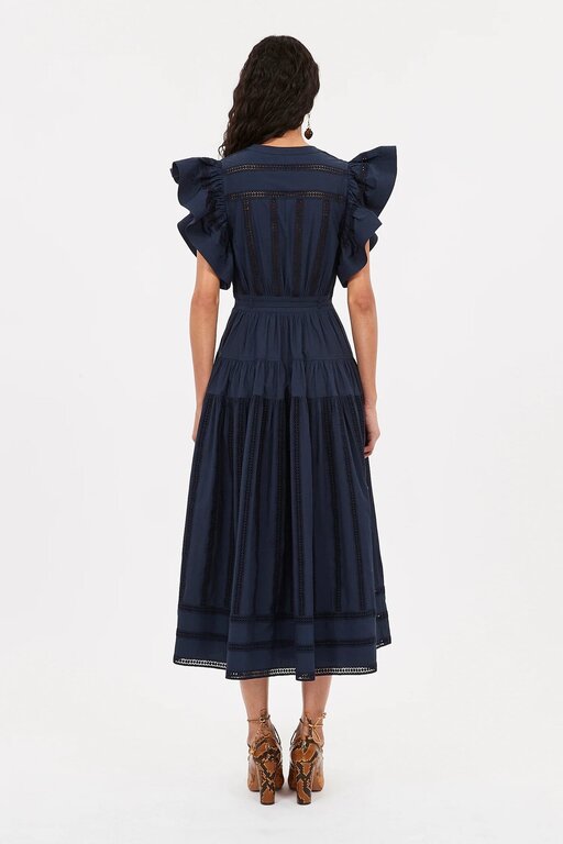 ULLA JOHNSON Ulla Johnson Emery Dress MIDNIGHT