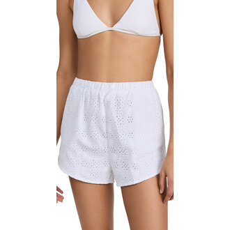VITAMIN A VITAMIN A TALLOWS SHORT - WHITE EYELET