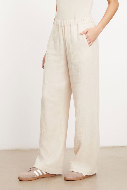VELVET VELVET JERRY COTTON GAUZE PANT JASMINE