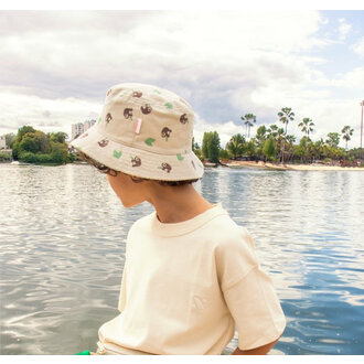 ROCKAHULA Rockahula Sleepy Sloth Reversible Bucket Hat 7-10 Years