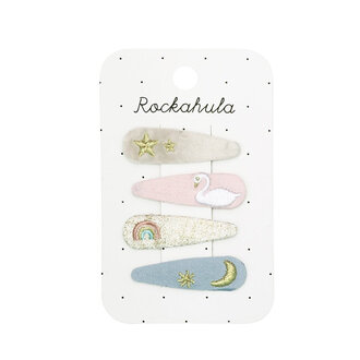 ROCKAHULA Rockahula Enchanted Embroidered Clip Set