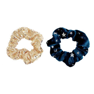 ROCKAHULA Rockahula Midnight Star Sequin Scrunchies