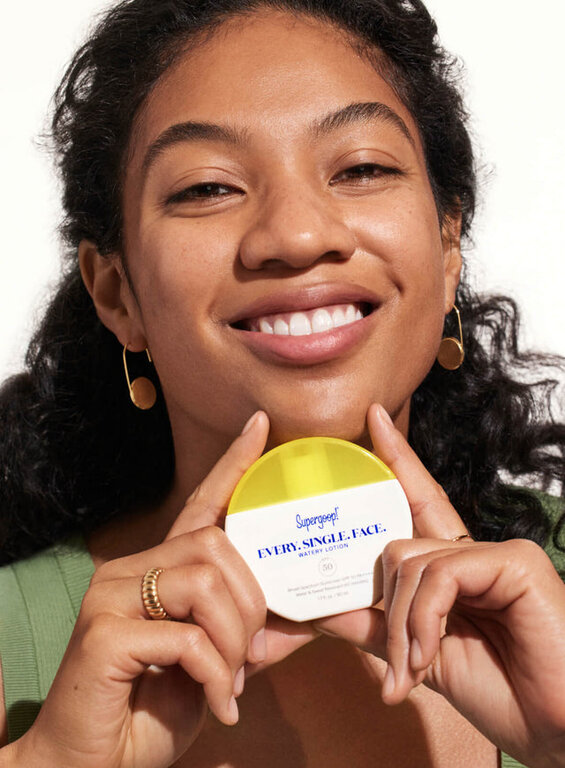 SUPERGOOP SUPERGOOP EVERY SINGLE FACE WATERY LOTION SPF 50
