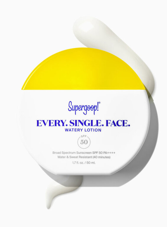 SUPERGOOP SUPERGOOP EVERY SINGLE FACE WATERY LOTION SPF 50
