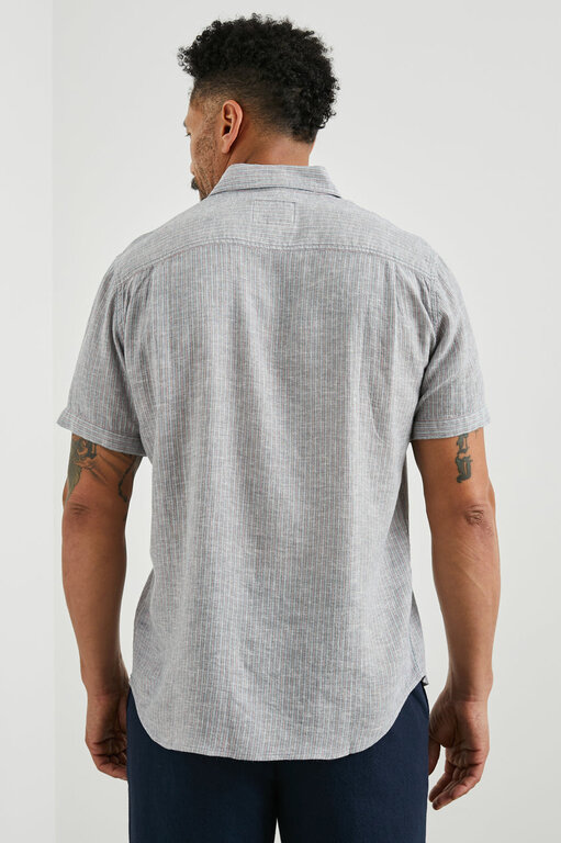 Rails RAILS CARSON CHAMBRAY/RED STRIPE