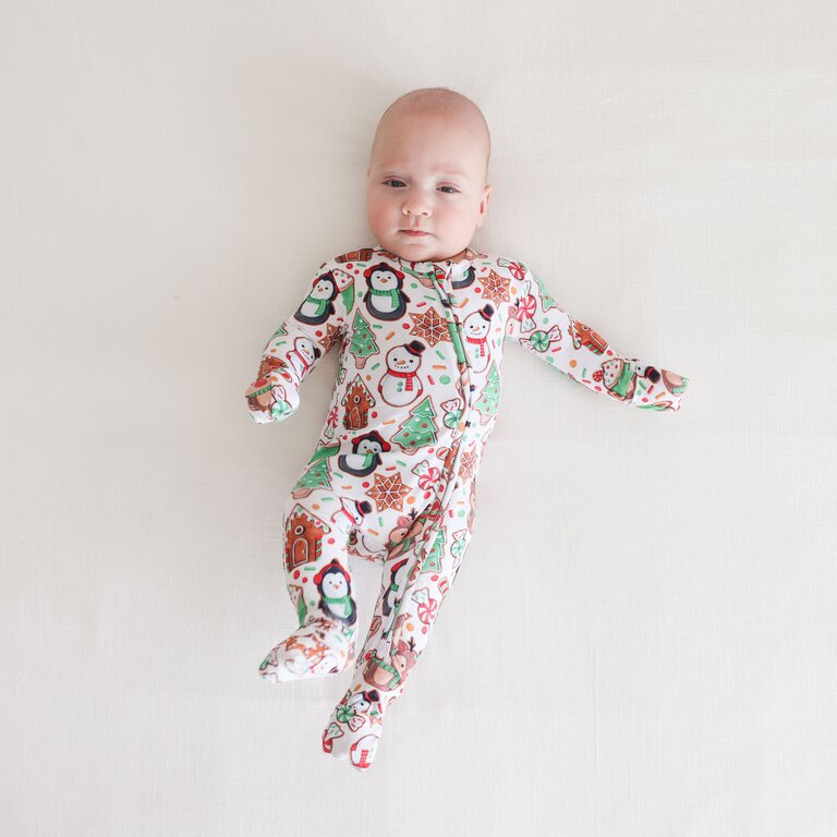 POSH PEANUT Posh Peanut Cookie Medley - Newborn Convertible One Piece