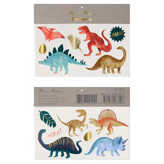 meri meri Meri Meri Dinosaur Kingdom Large Tattoos