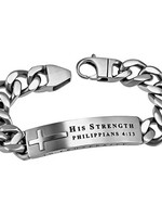 Spirit and Truth NEO SILVER BRACELET HIS STRENGTH