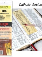 GT Luscombe Company Inc. Basic Catholic Bible Reference Bookmark