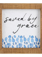 Heartfelt Framed Tabletop - Saved by Grace
